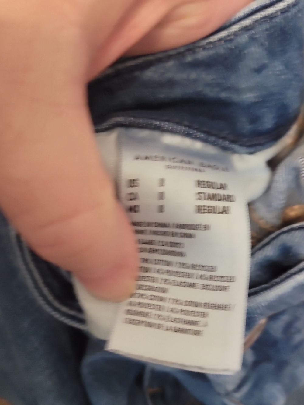 American Eagle Outfitters Curvy Super High-Rise Flare Jeans - Picture 6 of 6